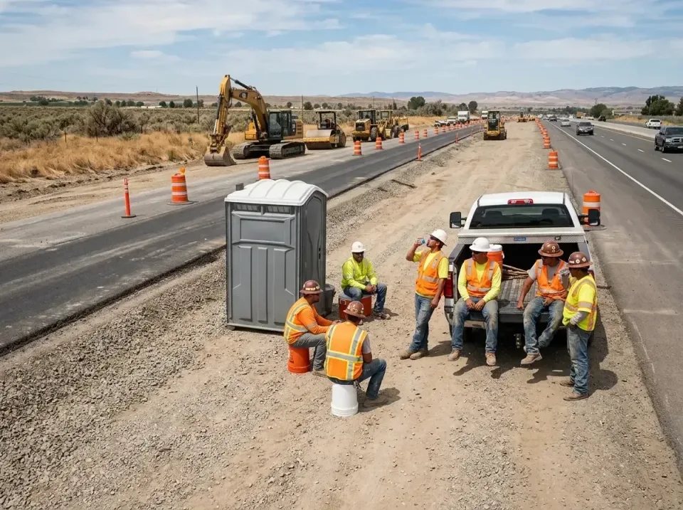 highway-road-construction-crew-007 — frequently asked questions, Porta Potty and Restroom Rentals in Forestbrook, SC